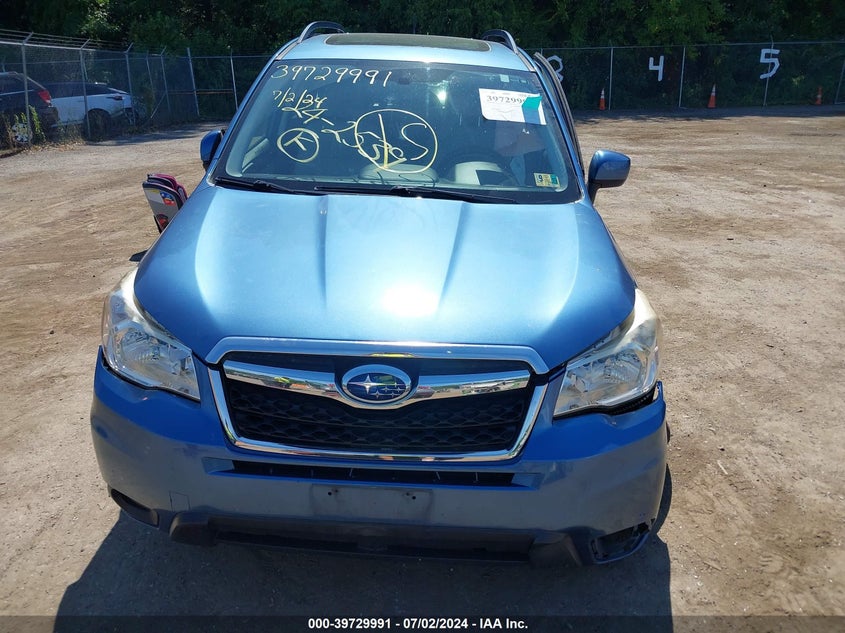 2015 SUBARU FORESTER 2.5I PREMIUM - JF2SJADC5FH803706