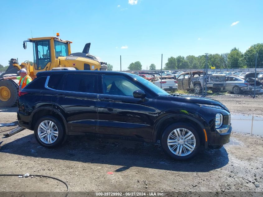 2023 Mitsubishi Outlander Es VIN: JA4J4TA85PZ604500 Lot: 39729992