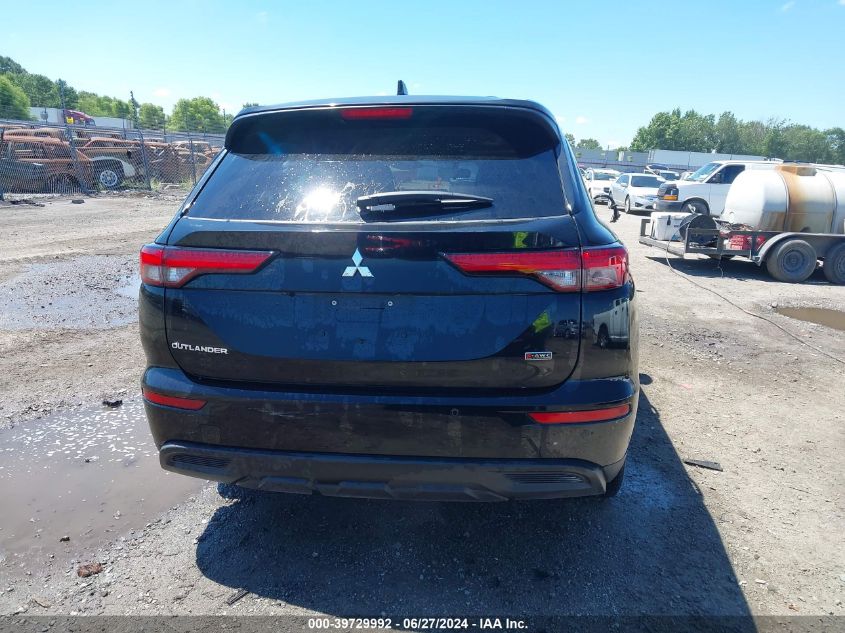 2023 Mitsubishi Outlander Es VIN: JA4J4TA85PZ604500 Lot: 39729992