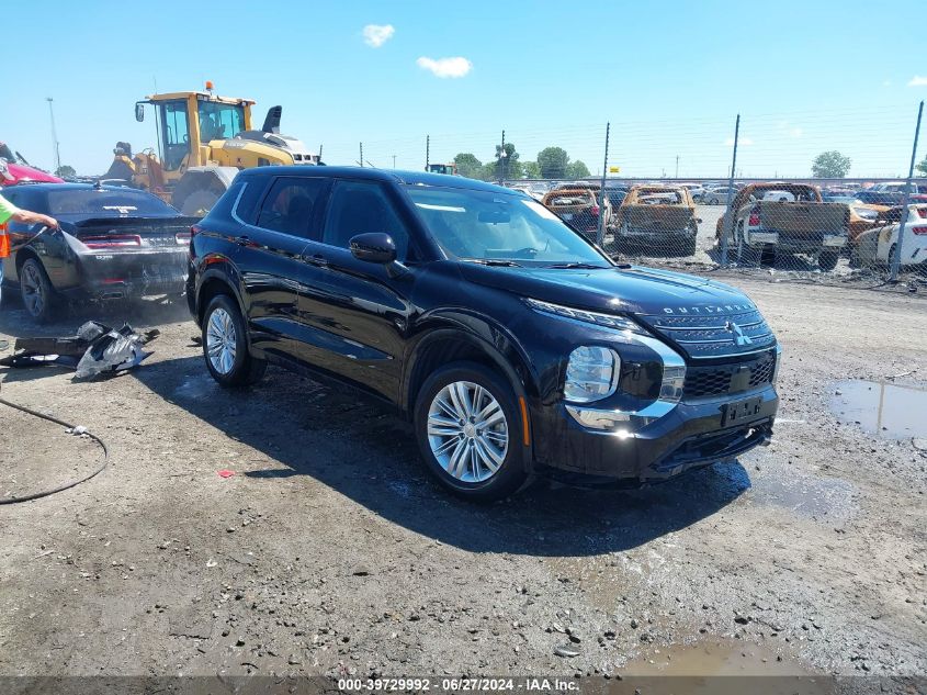 2023 Mitsubishi Outlander Es VIN: JA4J4TA85PZ604500 Lot: 39729992