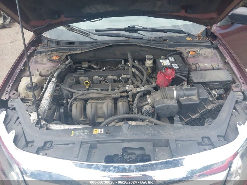 2012 Ford Fusion S VIN: 3FAHP0GA8CR319329 Lot: 39730028