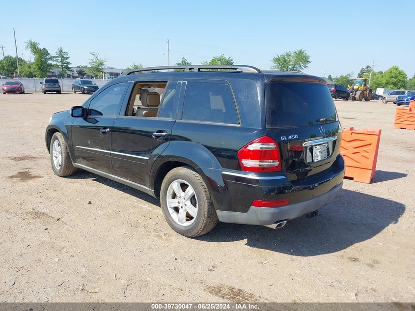 2007 Mercedes-Benz Gl 450 4Matic VIN: 4JGBF71E67A255360 Lot: 39730047