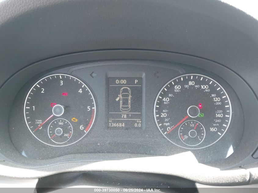 2014 Volkswagen Passat 2.0L Tdi Se VIN: 1VWBN7A37EC015920 Lot: 39730050