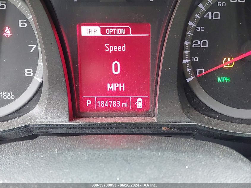 2013 GMC Terrain Sle-2 VIN: 2GKALSEK7D6126021 Lot: 39730053