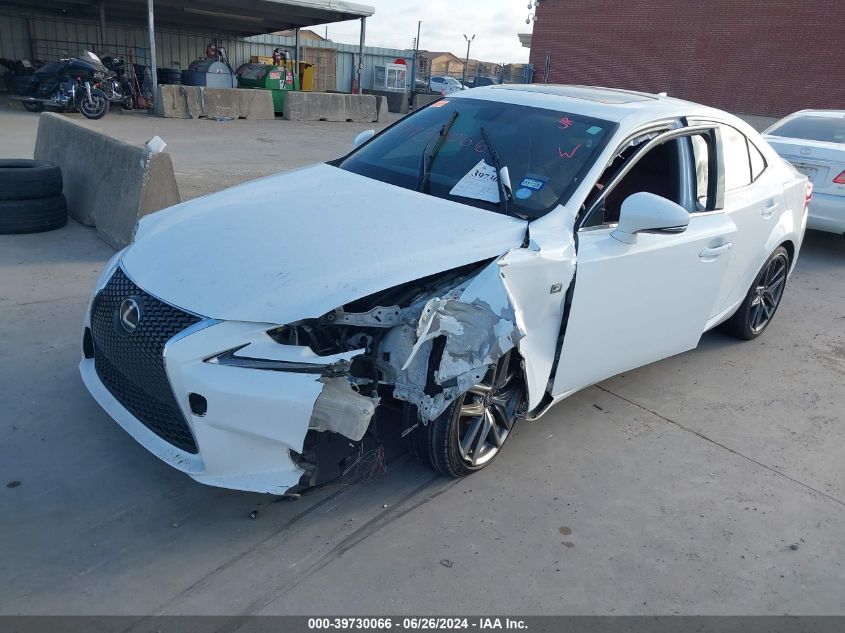 JTHBA1D27G5037887 2016 LEXUS IS - Image 2