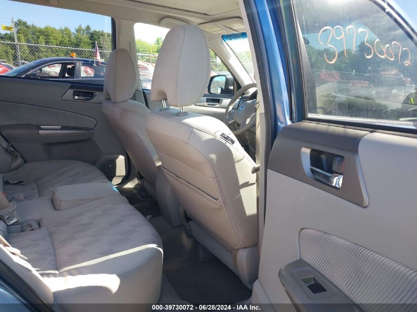 2010 Subaru Forester 2.5X Premium VIN: JF2SH6CC5AH748595 Lot: 39730072