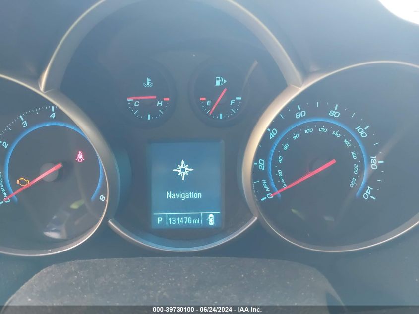 2012 Chevrolet Cruze 1Lt VIN: 1G1PF5SCXC7219621 Lot: 39730100