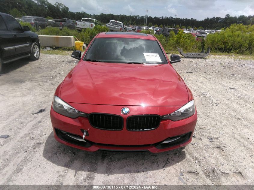 2012 BMW 328I VIN: WBA3A5C55CF350155 Lot: 39730115