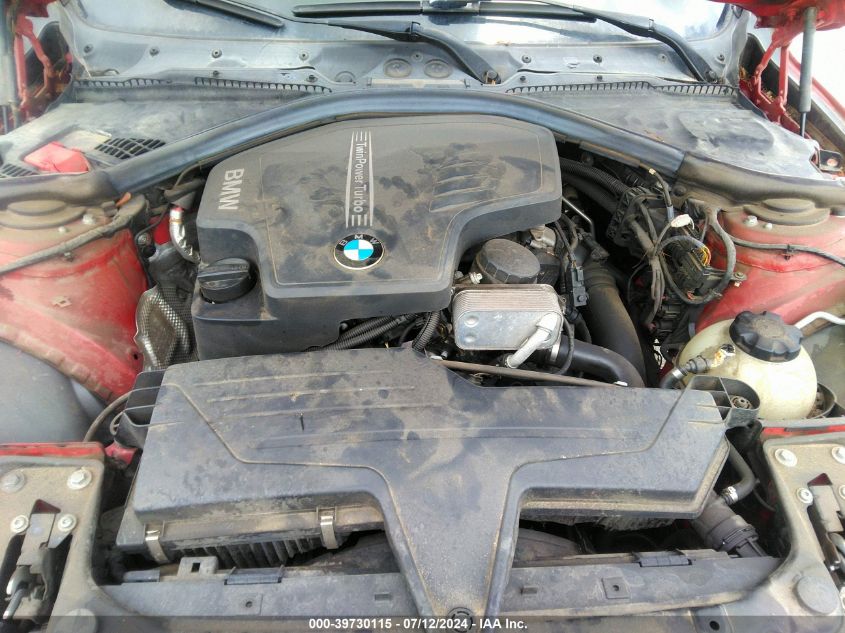 2012 BMW 328I VIN: WBA3A5C55CF350155 Lot: 39730115