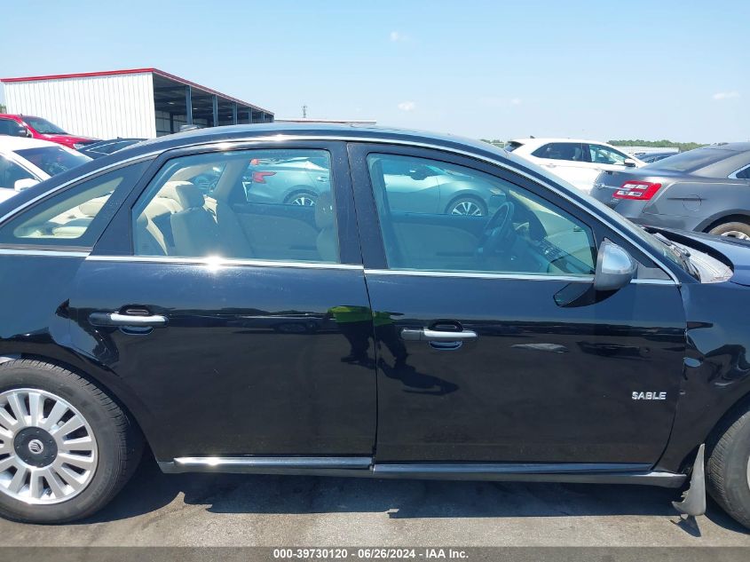 2008 Mercury Sable VIN: 1MEHM40W68G615110 Lot: 39730120