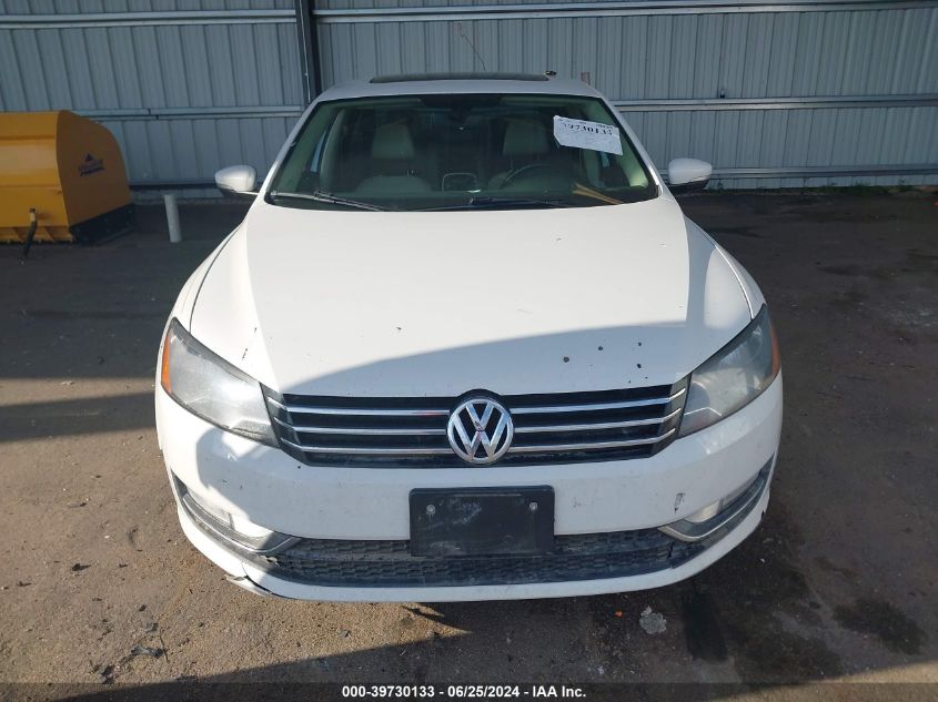 1VWCN7A30EC004763 2014 Volkswagen Passat 2.0L Tdi Sel Premium