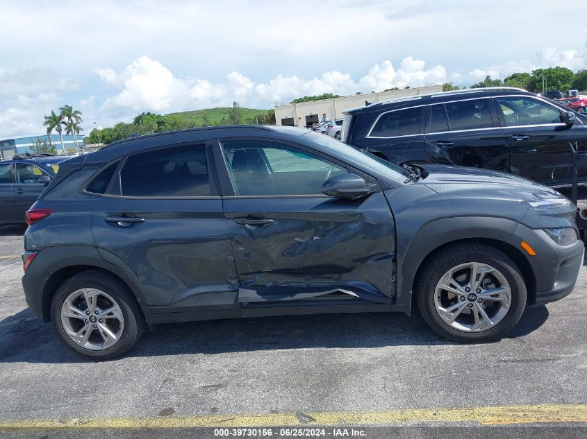 2022 Hyundai Kona Sel VIN: KM8K62AB9NU829017 Lot: 39730156