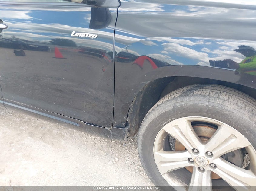 2008 Toyota Highlander Limited VIN: JTEES42A082070753 Lot: 39730157