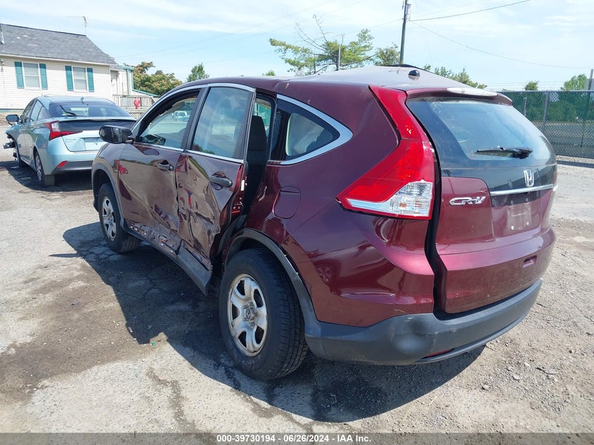 2014 HONDA CR-V LX - 5J6RM4H36EL100427