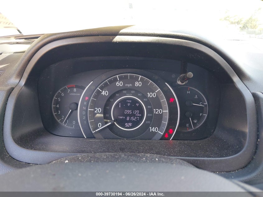 2014 HONDA CR-V LX - 5J6RM4H36EL100427