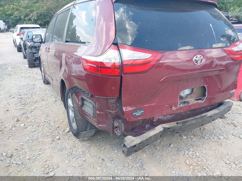 2015 Toyota Sienna Le 8 Passenger VIN: 5TDKK3DC8FS639984 Lot: 39730204