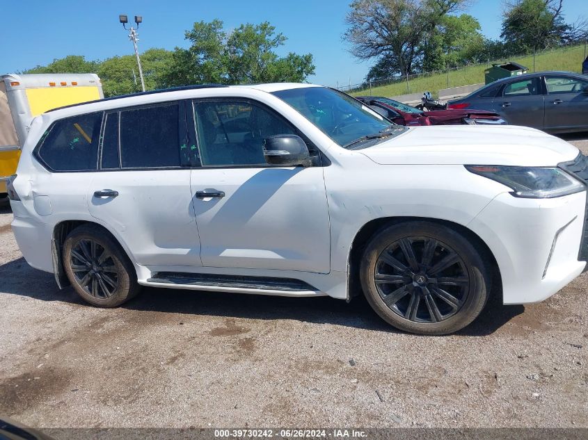 2021 Lexus Lx 570 Three-Row VIN: JTJDY7AX2M4337778 Lot: 39730242