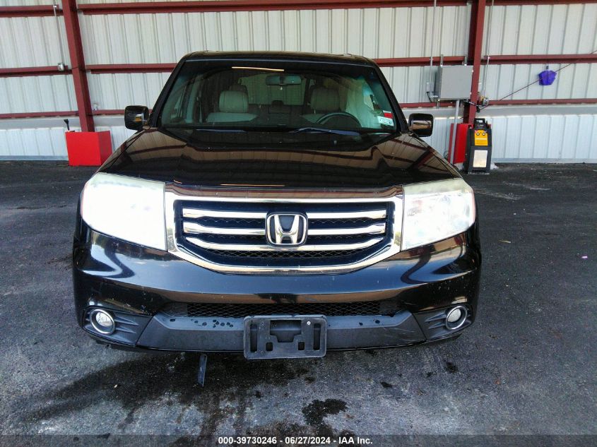2012 Honda Pilot Exl VIN: 5FNYF4H53CB068307 Lot: 39730246