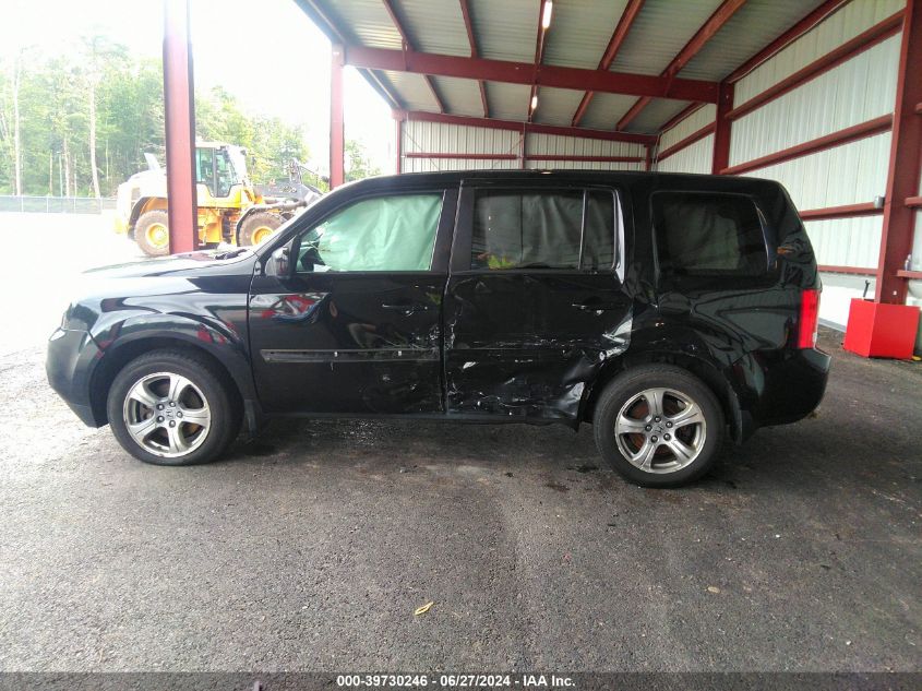 2012 Honda Pilot Exl VIN: 5FNYF4H53CB068307 Lot: 39730246