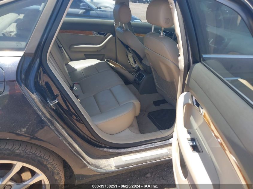 2010 Audi A6 3.2 Premium VIN: WAUEKAFB0AN060781 Lot: 39730251