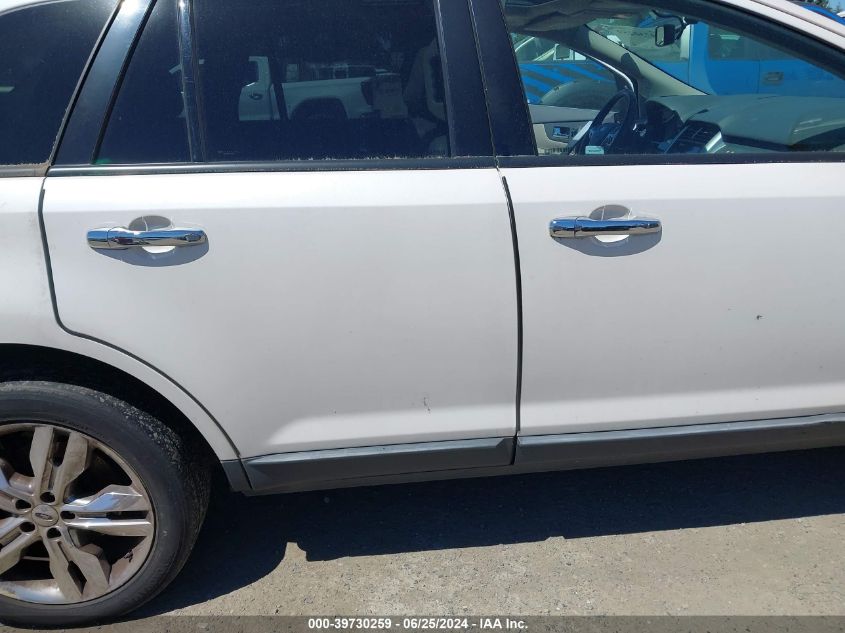 2011 Ford Edge Sel VIN: 2FMDK3JC8BBB48240 Lot: 39730259