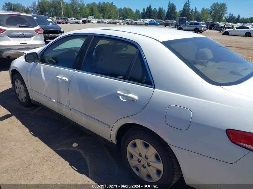 2004 Honda Accord 2.4 Lx VIN: 1HGCM56344A054905 Lot: 39730271