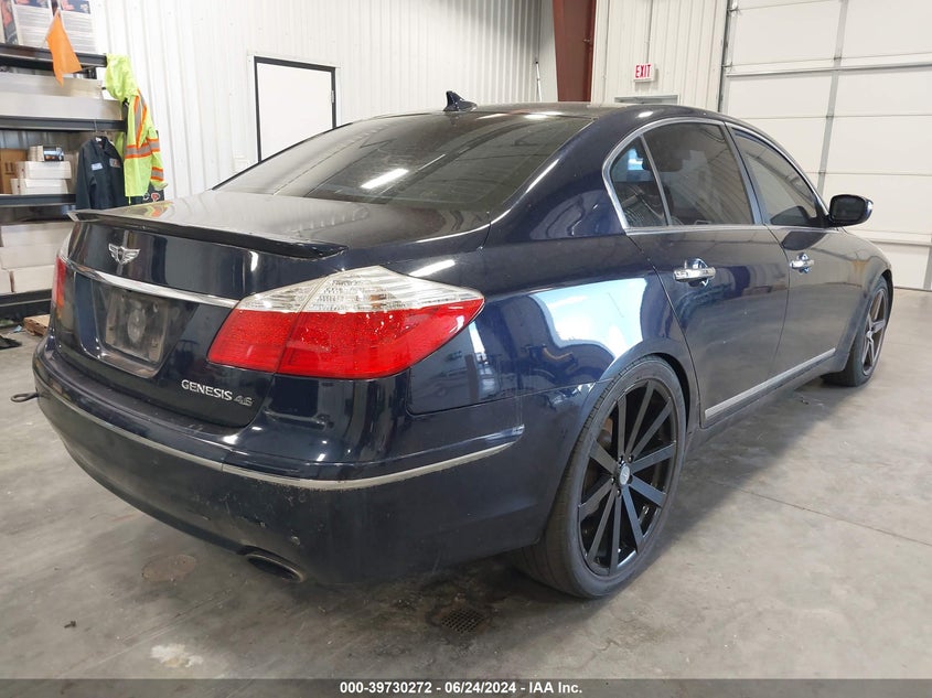 2011 Hyundai Genesis 4.6 VIN: KMHGC4DF0BU114762 Lot: 39730272