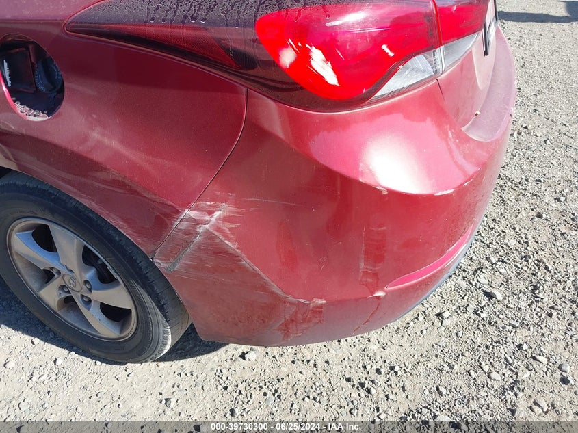 2014 Hyundai Elantra Se/Sport/Limited VIN: 5NPDH4AE9EH543501 Lot: 39730300