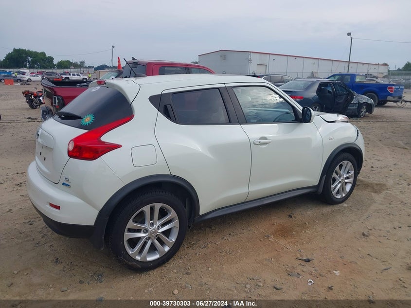2012 Nissan Juke Sl VIN: JN8AF5MRXCT114376 Lot: 39730303