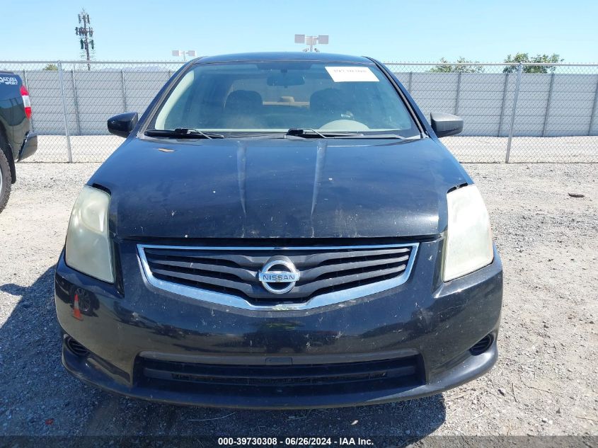 2010 Nissan Sentra 2.0S VIN: 3N1AB6AP8AL615061 Lot: 39730308