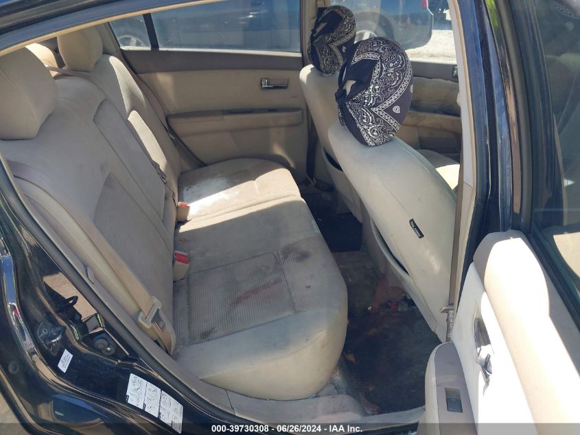 2010 Nissan Sentra 2.0S VIN: 3N1AB6AP8AL615061 Lot: 39730308