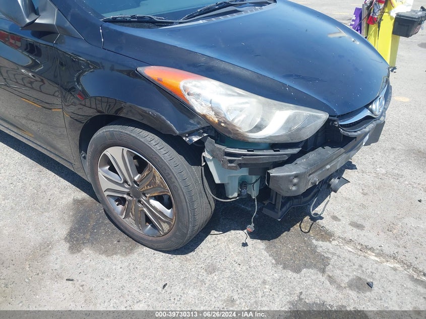 2013 Hyundai Elantra Gls VIN: KMHDH4AE0DU853343 Lot: 39730313