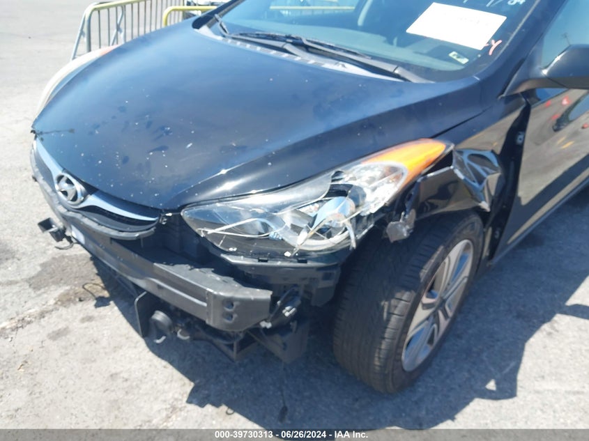 2013 Hyundai Elantra Gls VIN: KMHDH4AE0DU853343 Lot: 39730313