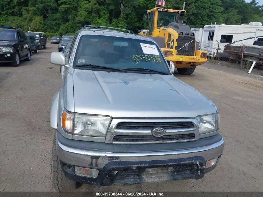 2000 Toyota 4Runner Sr5 VIN: JT3HN86R3Y0323385 Lot: 39730344