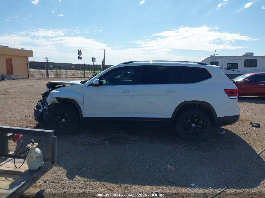 2019 Volkswagen Atlas 2.0T Se W/Technology VIN: 1V2WP2CAXKC598118 Lot: 39730346