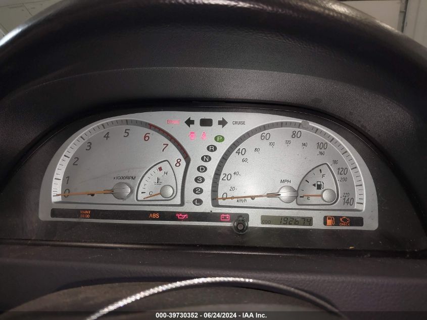 2004 Toyota Camry Se V6 VIN: 4T1BA32K34U500718 Lot: 39730352