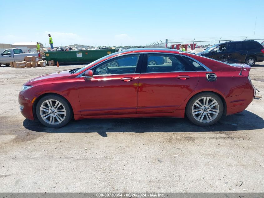 2014 Lincoln Mkz Hybrid VIN: 3LN6L2LU6ER803877 Lot: 39730354