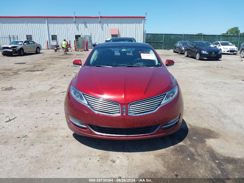 2014 Lincoln Mkz Hybrid VIN: 3LN6L2LU6ER803877 Lot: 39730354