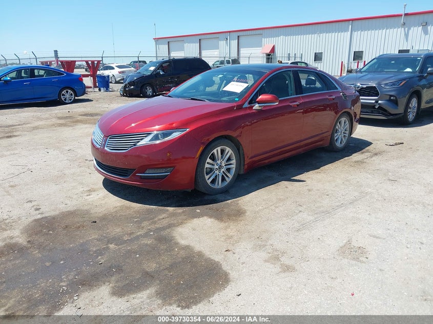 2014 LINCOLN MKZ HYBRID VIN: 3LN6L2LU6ER803877