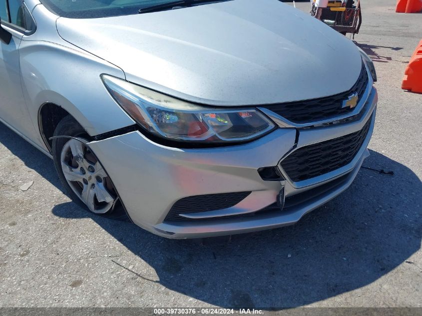 2018 Chevrolet Cruze Ls Manual VIN: 1G1BB5SM7J7110688 Lot: 39730376