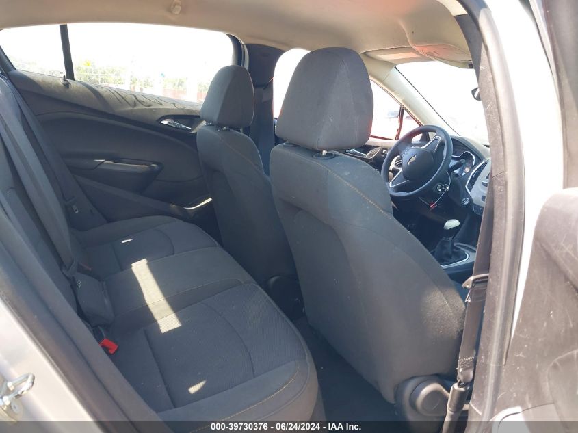 2018 Chevrolet Cruze Ls Manual VIN: 1G1BB5SM7J7110688 Lot: 39730376