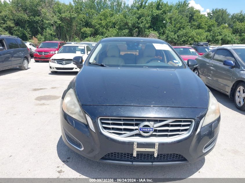 2012 Volvo S60 T5 VIN: YV1622FS9C2079759 Lot: 39730386