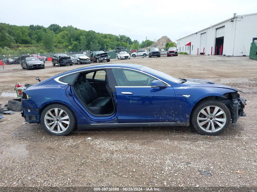 2016 Tesla Model S 60D/70D/75D/85D/90D VIN: 5YJSA1E27GF125367 Lot: 39730388