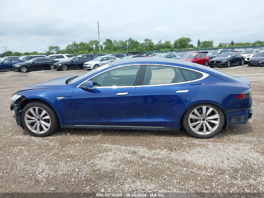 2016 Tesla Model S 60D/70D/75D/85D/90D VIN: 5YJSA1E27GF125367 Lot: 39730388