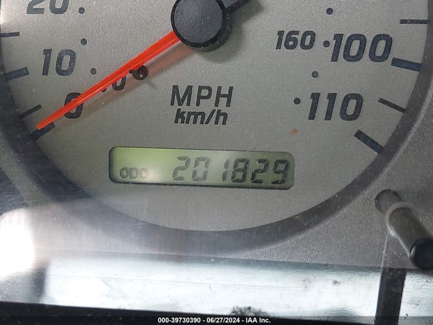 2001 Nissan Xterra Se VIN: 5N1ED28YX1C533873 Lot: 39730390