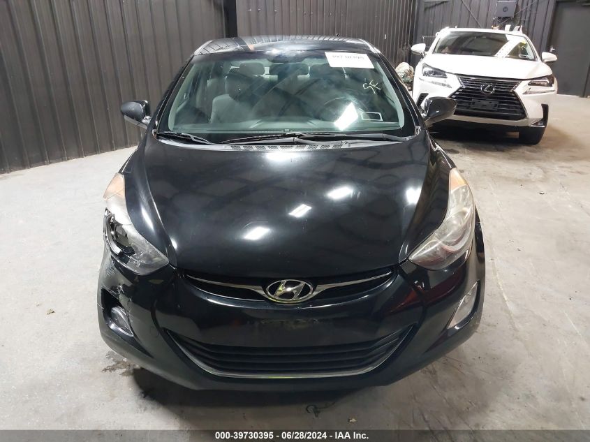 2012 Hyundai Elantra Gls (Ulsan Plant) VIN: KMHDH4AE9CU341160 Lot: 39730395
