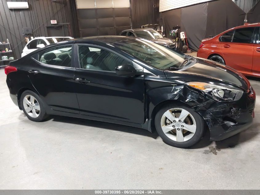 2012 Hyundai Elantra Gls (Ulsan Plant) VIN: KMHDH4AE9CU341160 Lot: 39730395