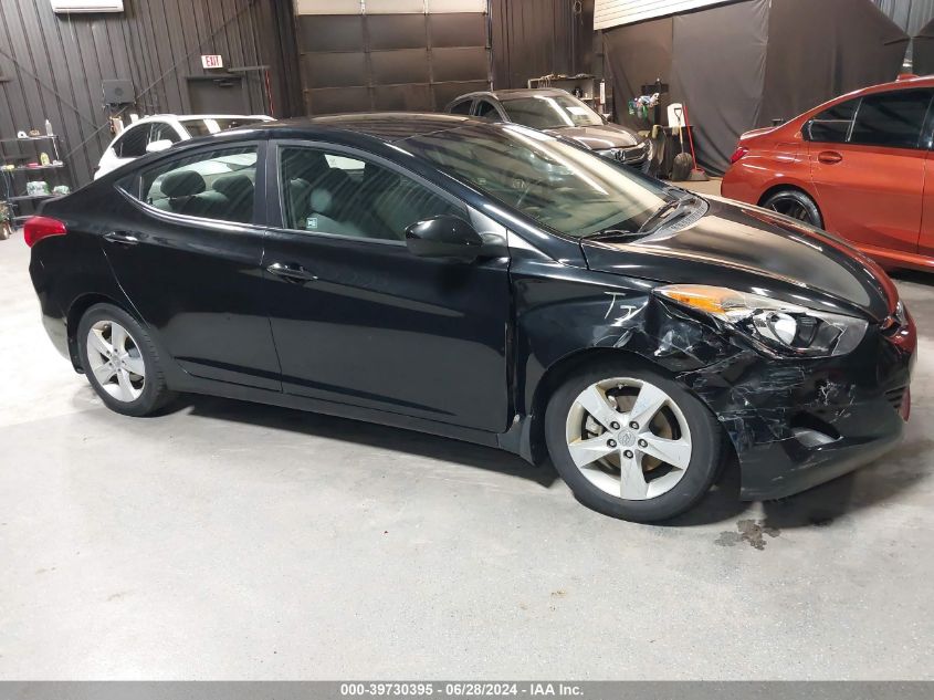 2012 Hyundai Elantra Gls (Ulsan Plant) VIN: KMHDH4AE9CU341160 Lot: 39730395