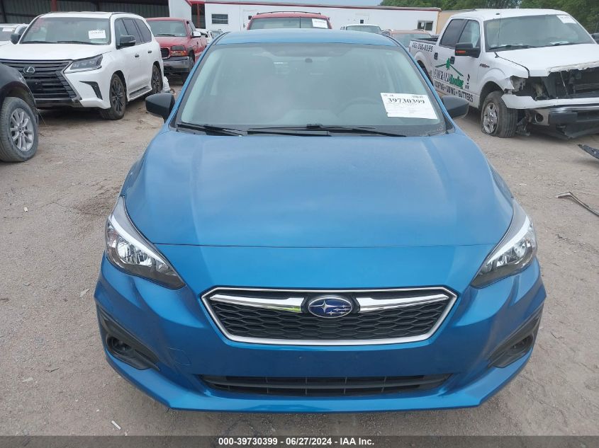 2017 Subaru Impreza 2.0I VIN: 4S3GTAA66H3739110 Lot: 39730399