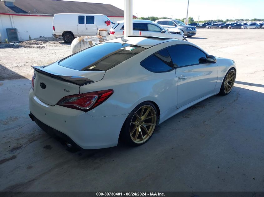 2013 Hyundai Genesis 2.0T Premium VIN: KMHHT6KD1DU102186 Lot: 39730401